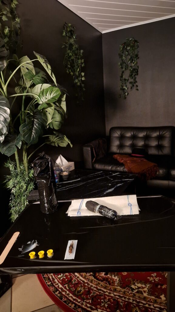Tattoo studio Bocxhum Set up
