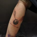 Hrry potter tattoo schnatz