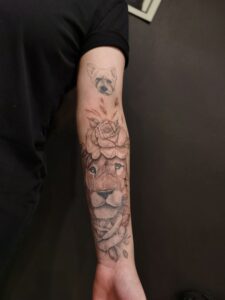 Löwe tattoo