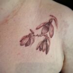 Schneeglocken tattoo