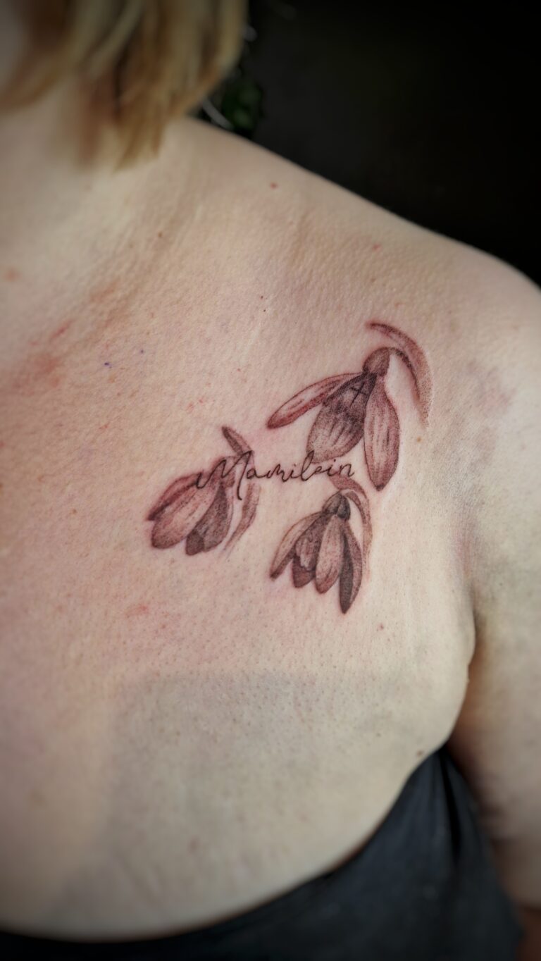 Schneeglocken tattoo